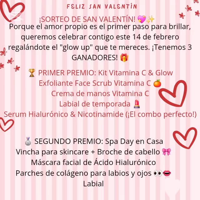 Imagen de ¡SORTEO DE SAN VALENTÍN! 💖✨
​Porque el amor propio 