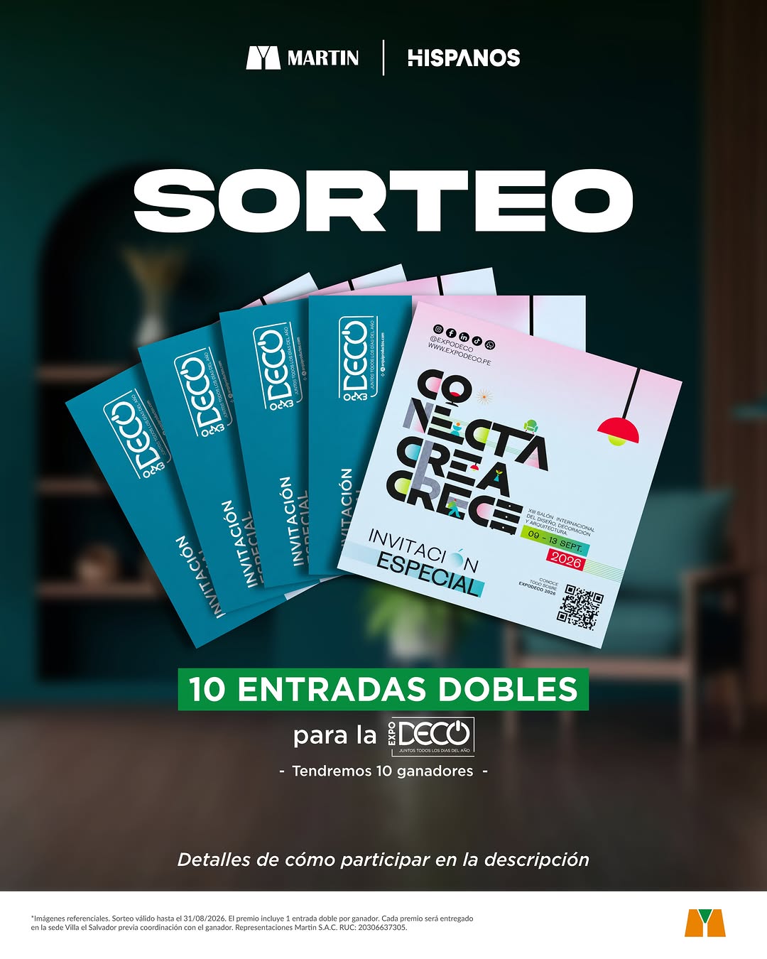 Imagen de 🎉 ¡GRAN SORTEO EXPODECO 2026! 🎉
¿Listos para renova