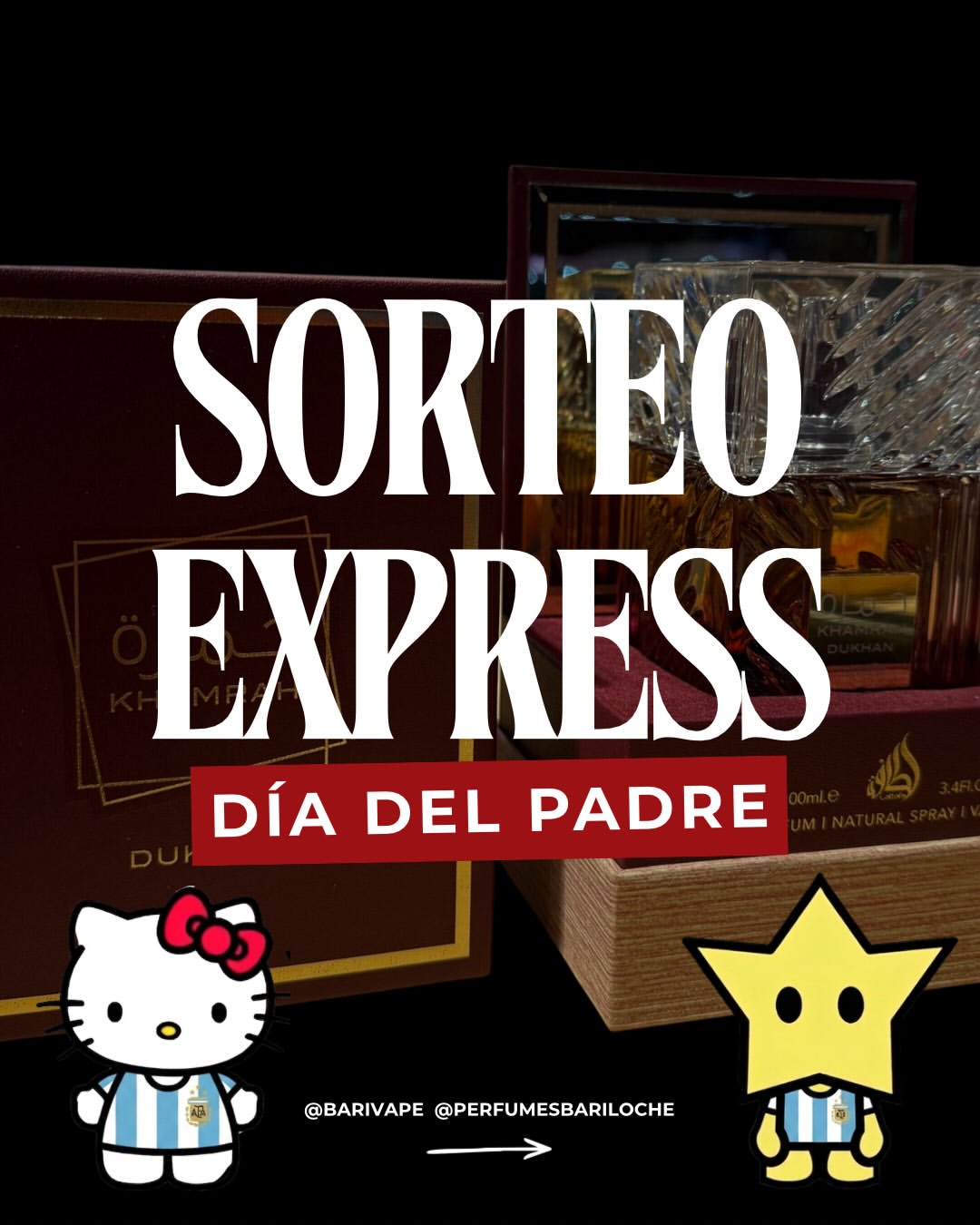 Imagen de 🚨 ¡SORTEO EXPRESS: ESPECIAL DÍA DEL PADRE! 🚨
Se vien