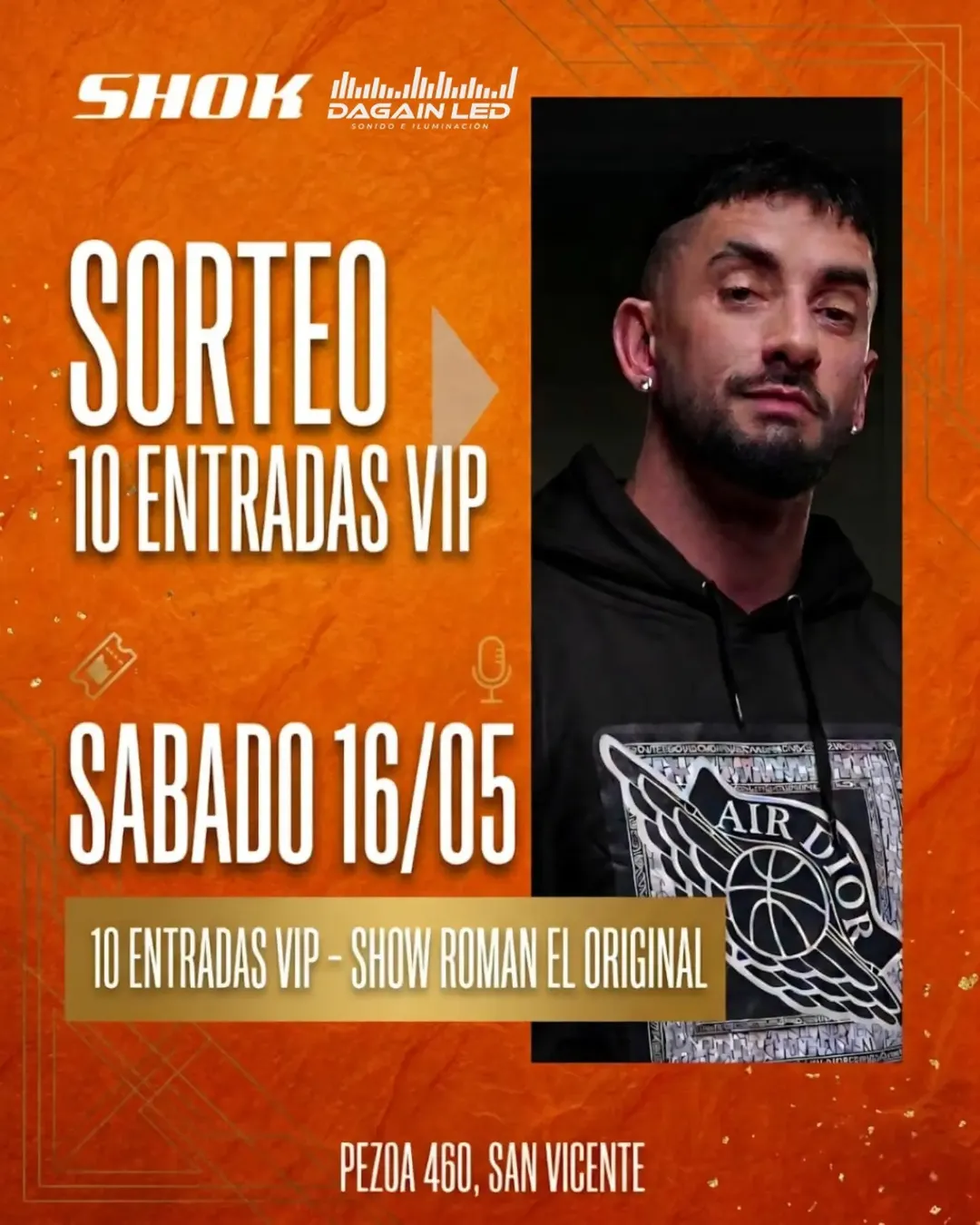 Imagen de SORTEO DE PULSERAS VIP - SHOW DE @romaneloriginal 🔥🎟�