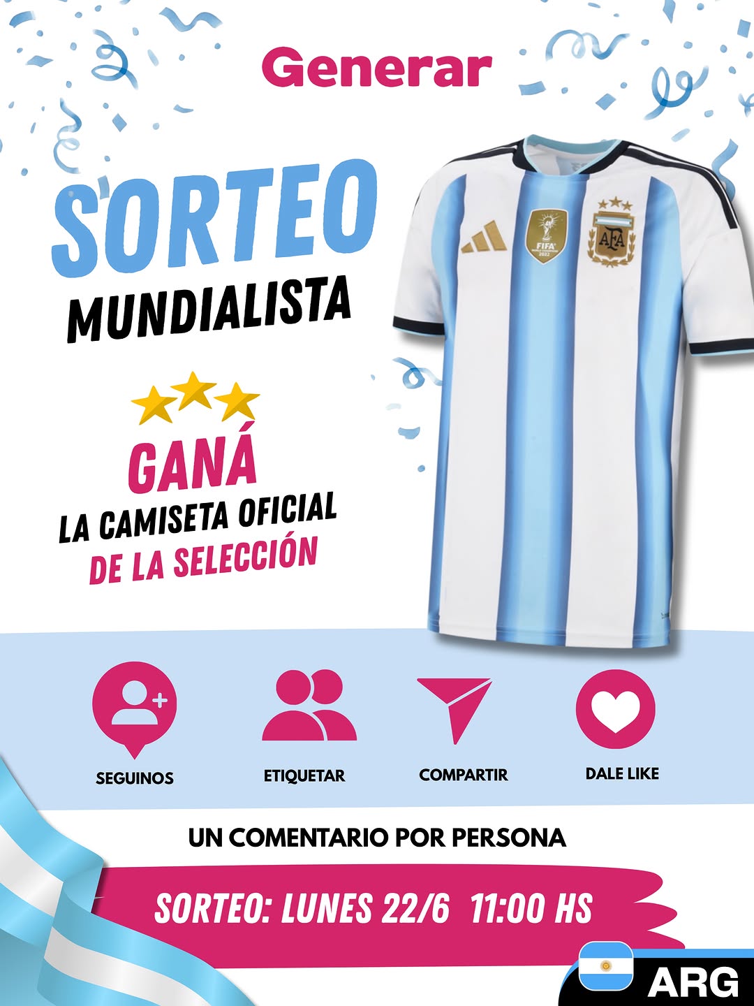 Imagen de 📌 PARA PARTICIPAR:
✅ SEGUÍ LA PÁGINA @generar.catama