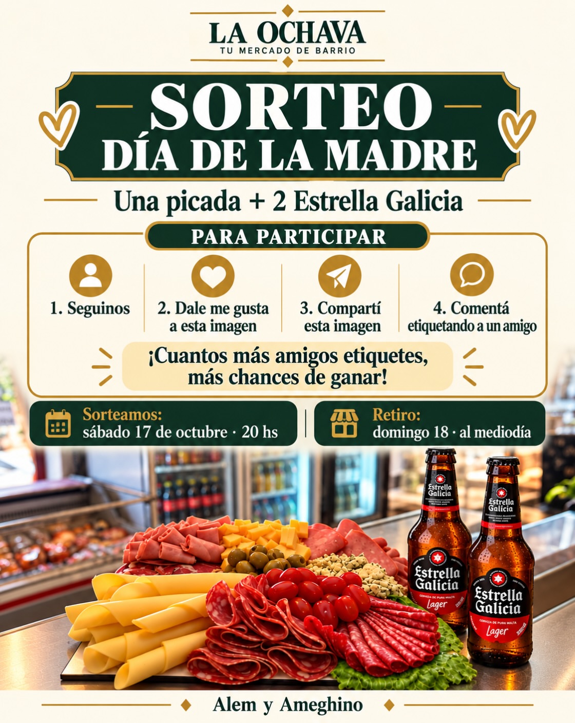 Imagen de 💚 ¡SORTEO POR EL DÍA DE LA MADRE! 💚
En La Ochava qu