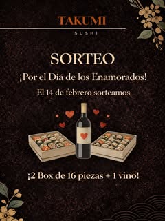 Imagen de 💘 ¿Querés compartir una cena para dos este 14 de febrer