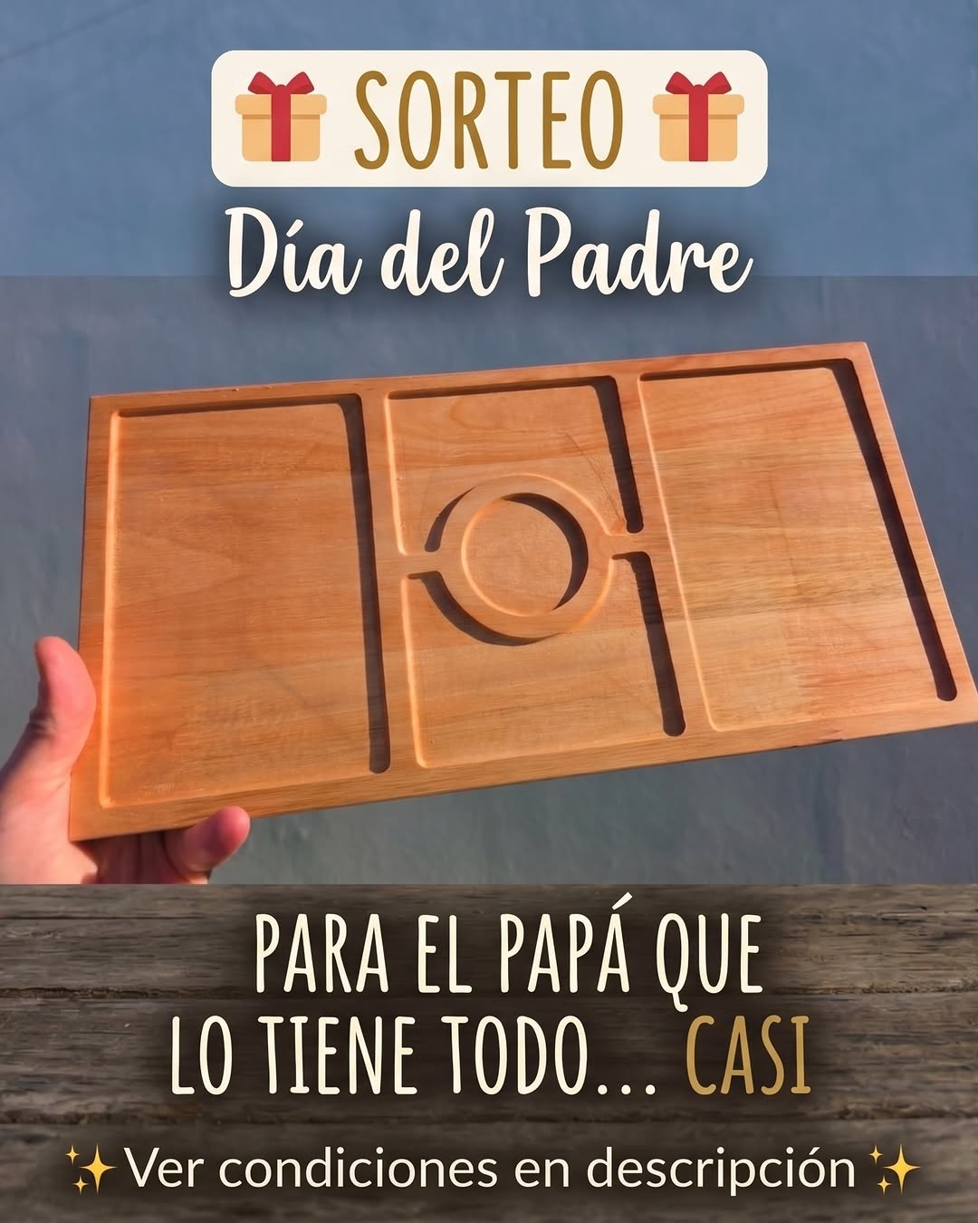 Imagen de ¡SORTEO DÍA DEL PADRE!
Se viene su día y queremos festej