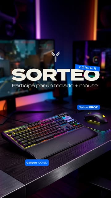 Imagen de TENEMOS UN TREMENDO SORTEO DE UN TECLADO Y MOUSE 🤯😱
