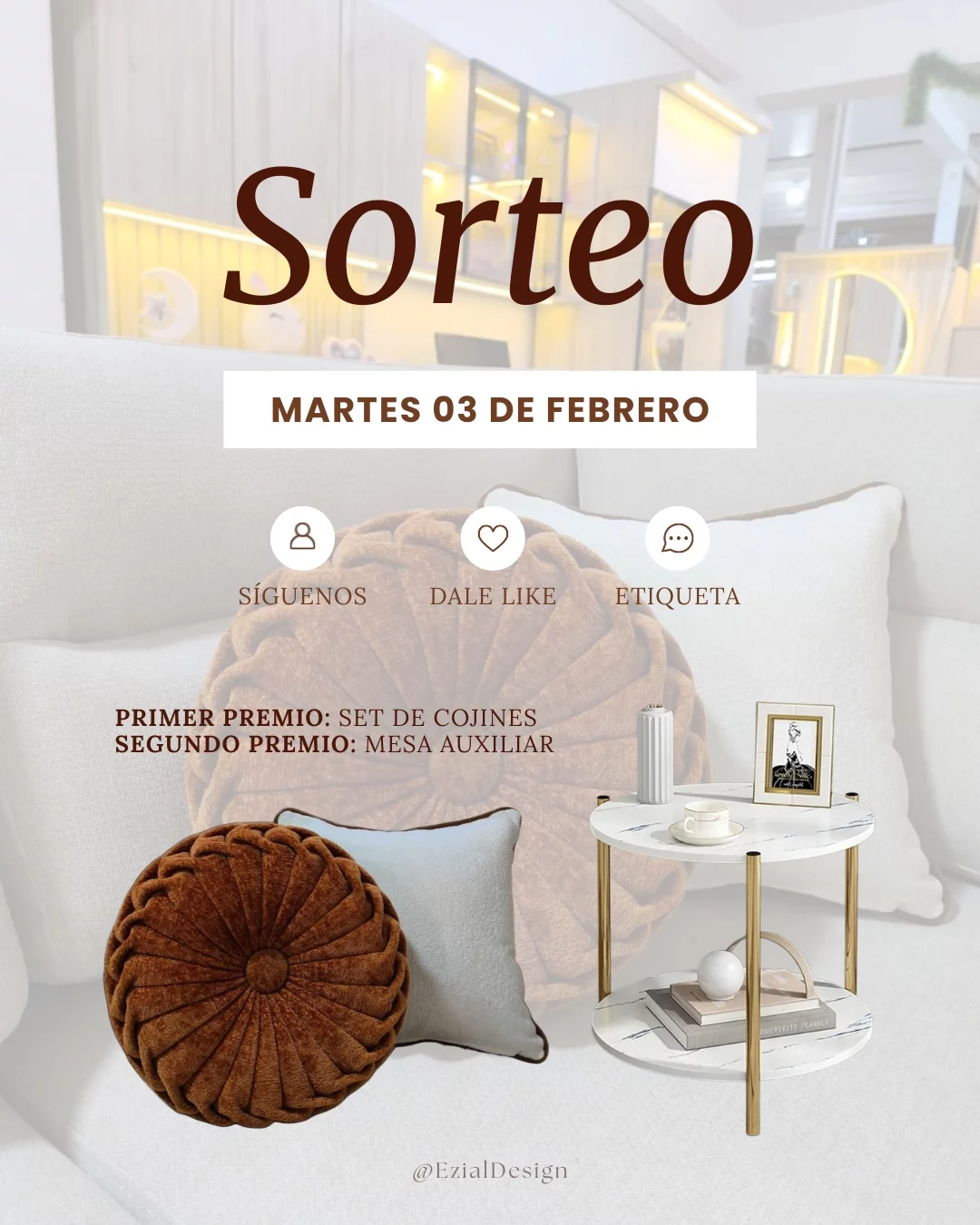 Imagen de ✨ SORTEO EZIAL ✨

En Ezial creemos que los pequeños det