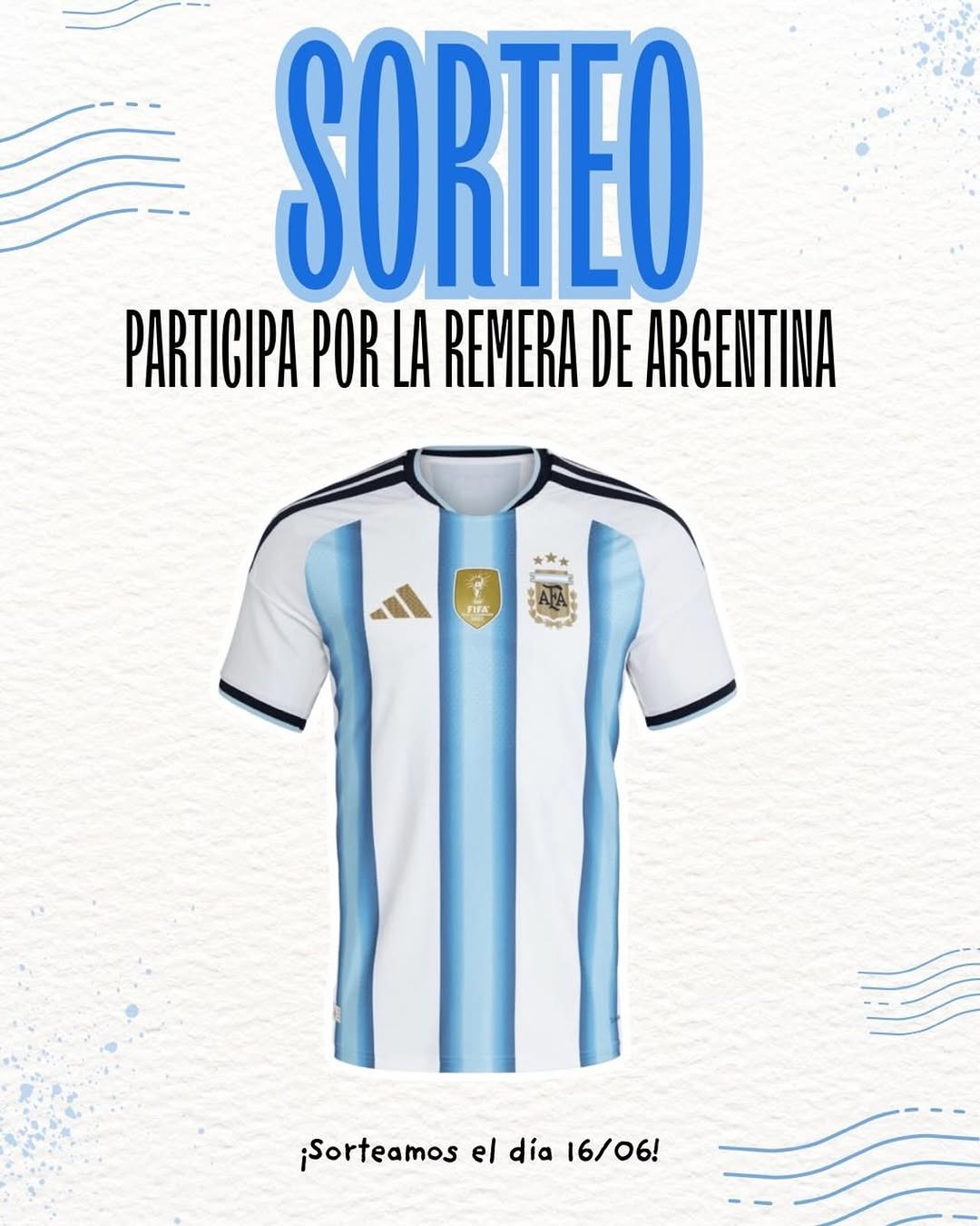 Imagen de 🇦🇷 ¡SE SORTEA LA DE LOS CAMPEONES DEL MUNDO! 🌟🌟