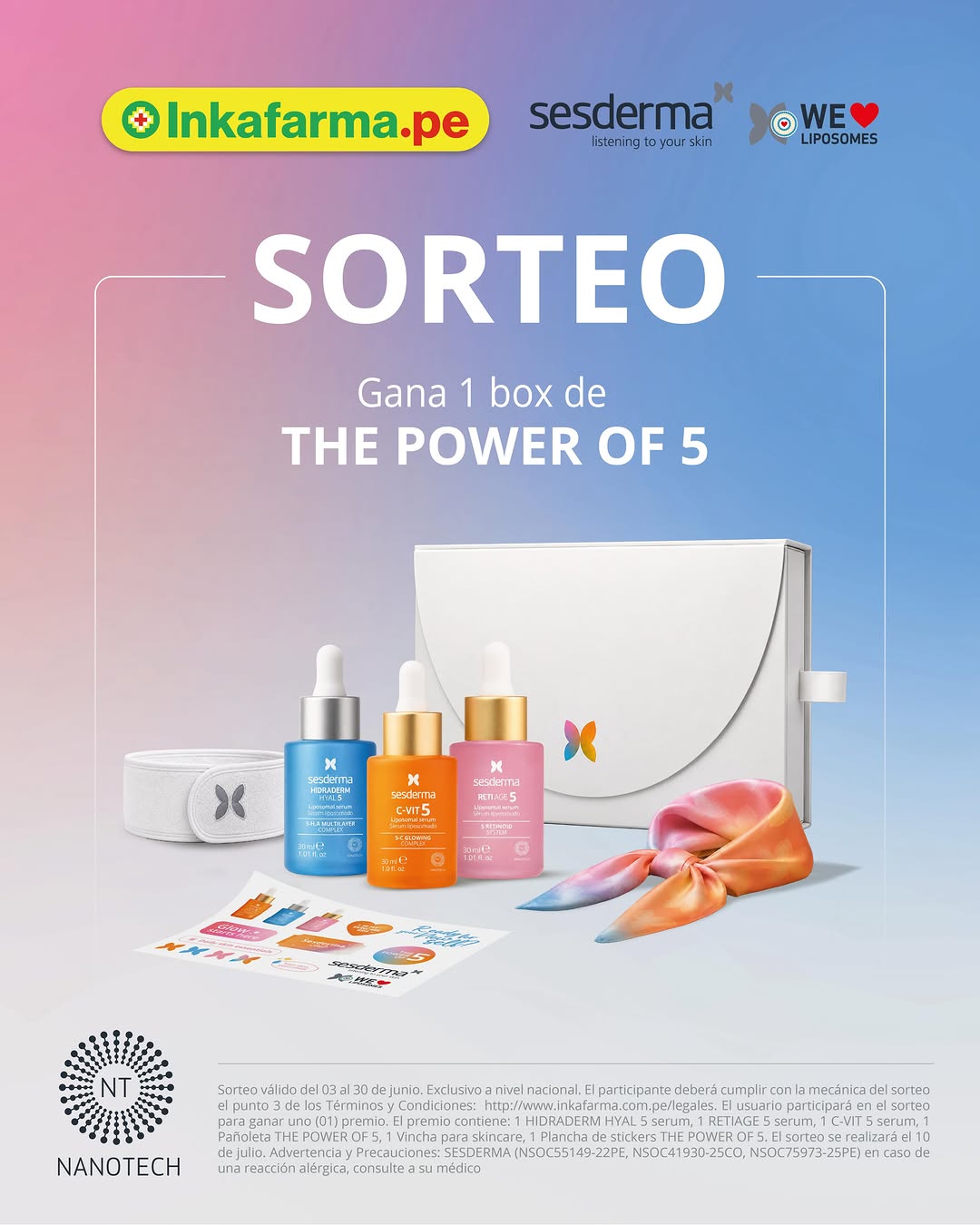 Imagen de ✨ SORTEO: Gana 1 box The Power of 5 de Sesderma✨
Querem