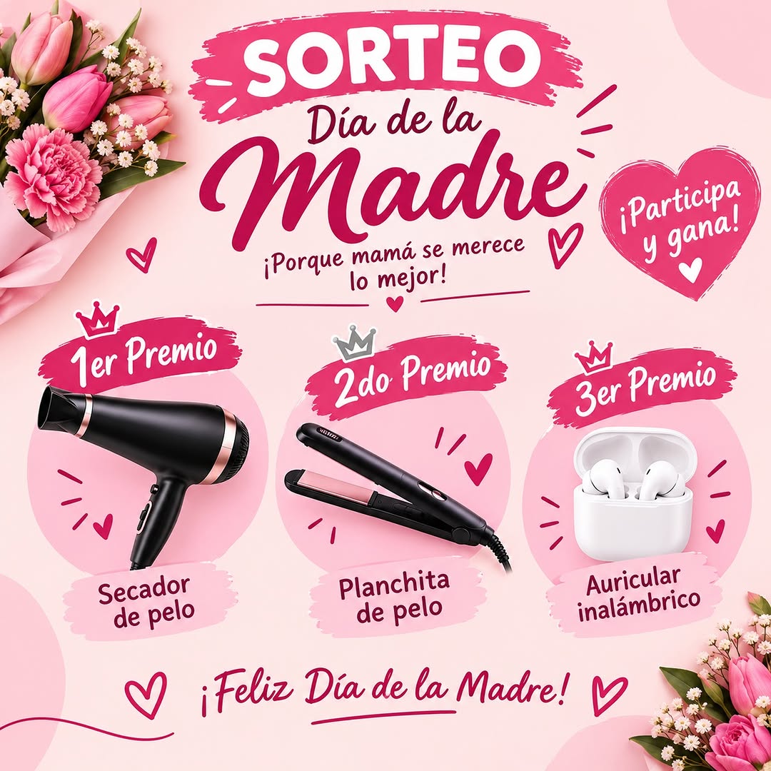 Imagen de SORTERO DIA DE LA MADRE
Para poder prticipar
1ro compartir