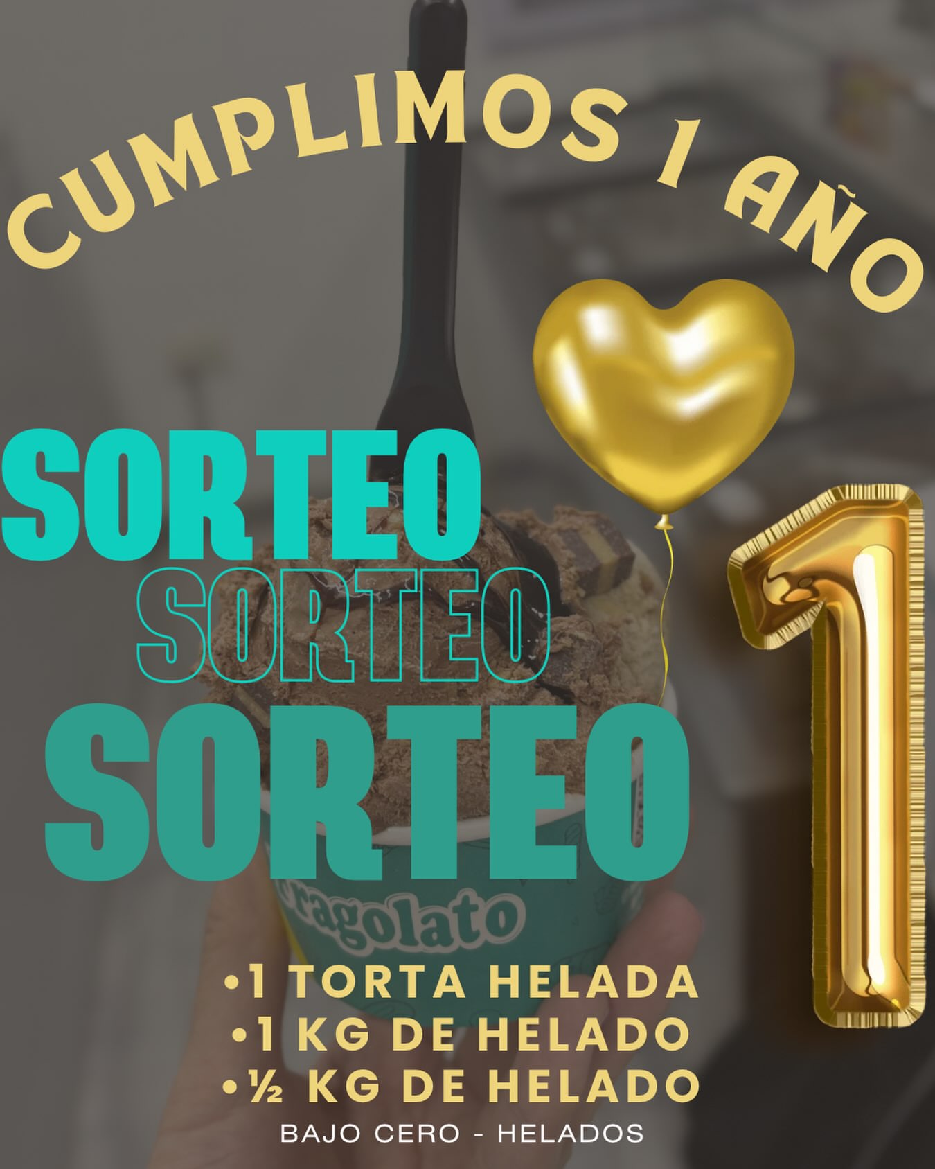 Imagen de CUMPLIMOS UN AÑO 🥹💛🥂 estamos muy contentos y agrad