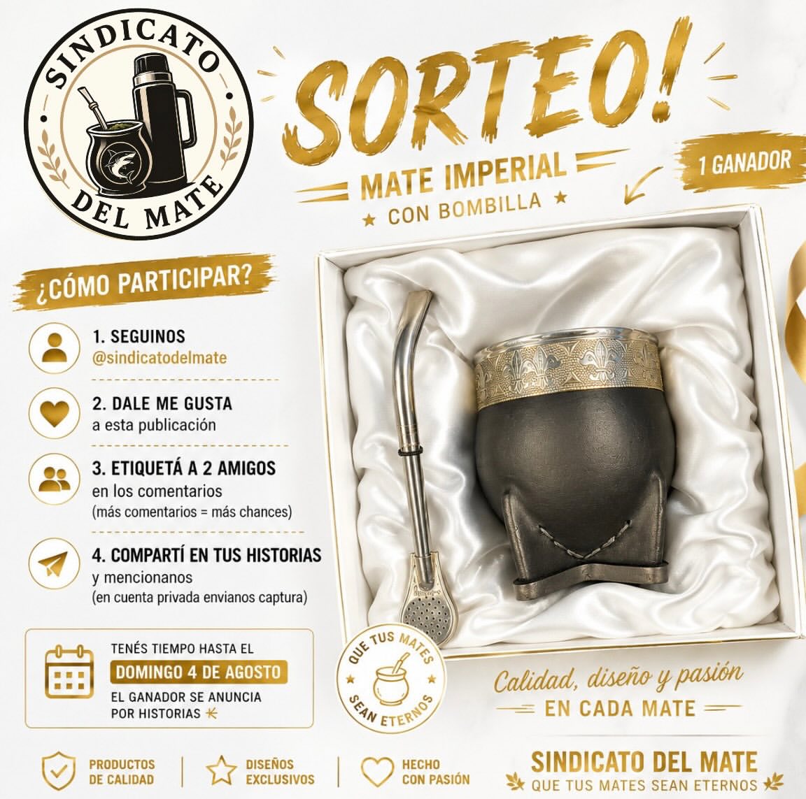 Imagen de 🎉 ¡SORTEO! 🎉

En Sindicato del Mate queremos agradece