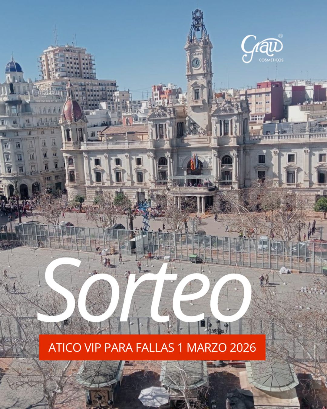 Imagen de 🎉 ¡SORTEO DE ATICO VIP CON ESTAS VISTAS PARA FALLAS 2026