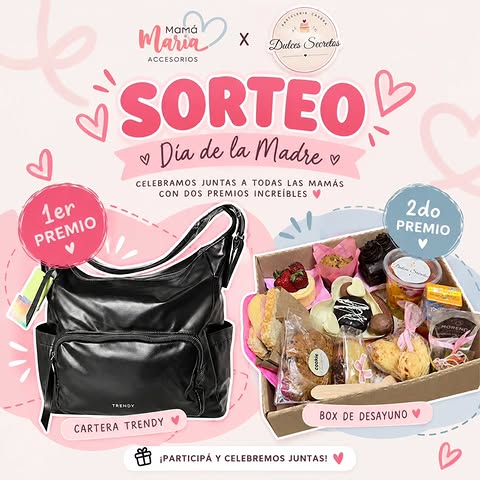Imagen de 🌷 SORTEO ESPECIAL POR EL DÍA DE LA MADRE 🌷
🎁 1°