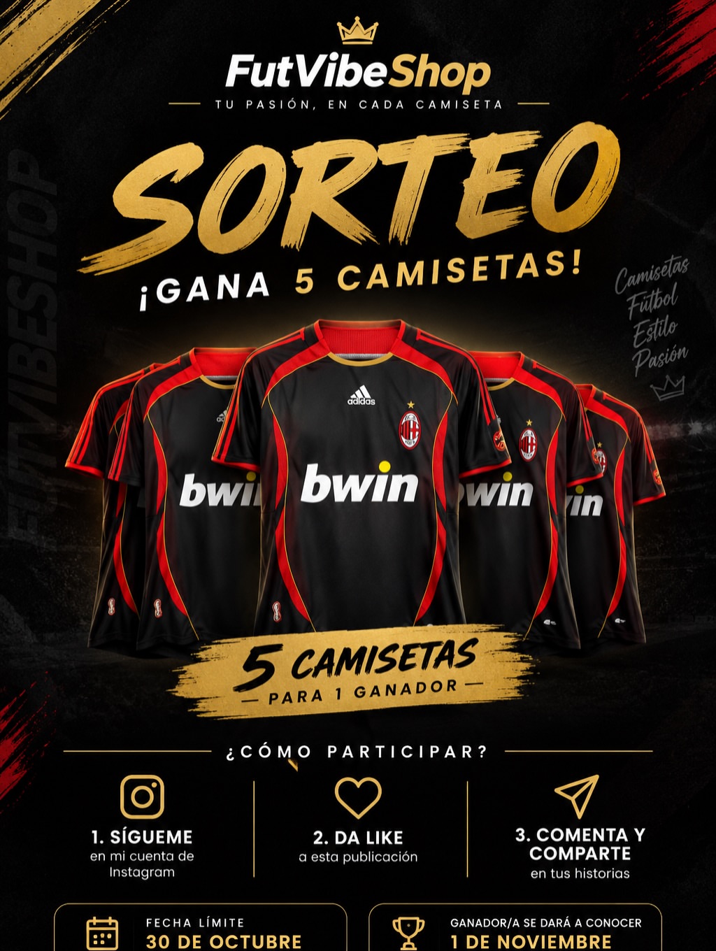 Imagen de #SorteoFutbol #SorteoInstagram #CamisetasDeFutbol #Futbol #G