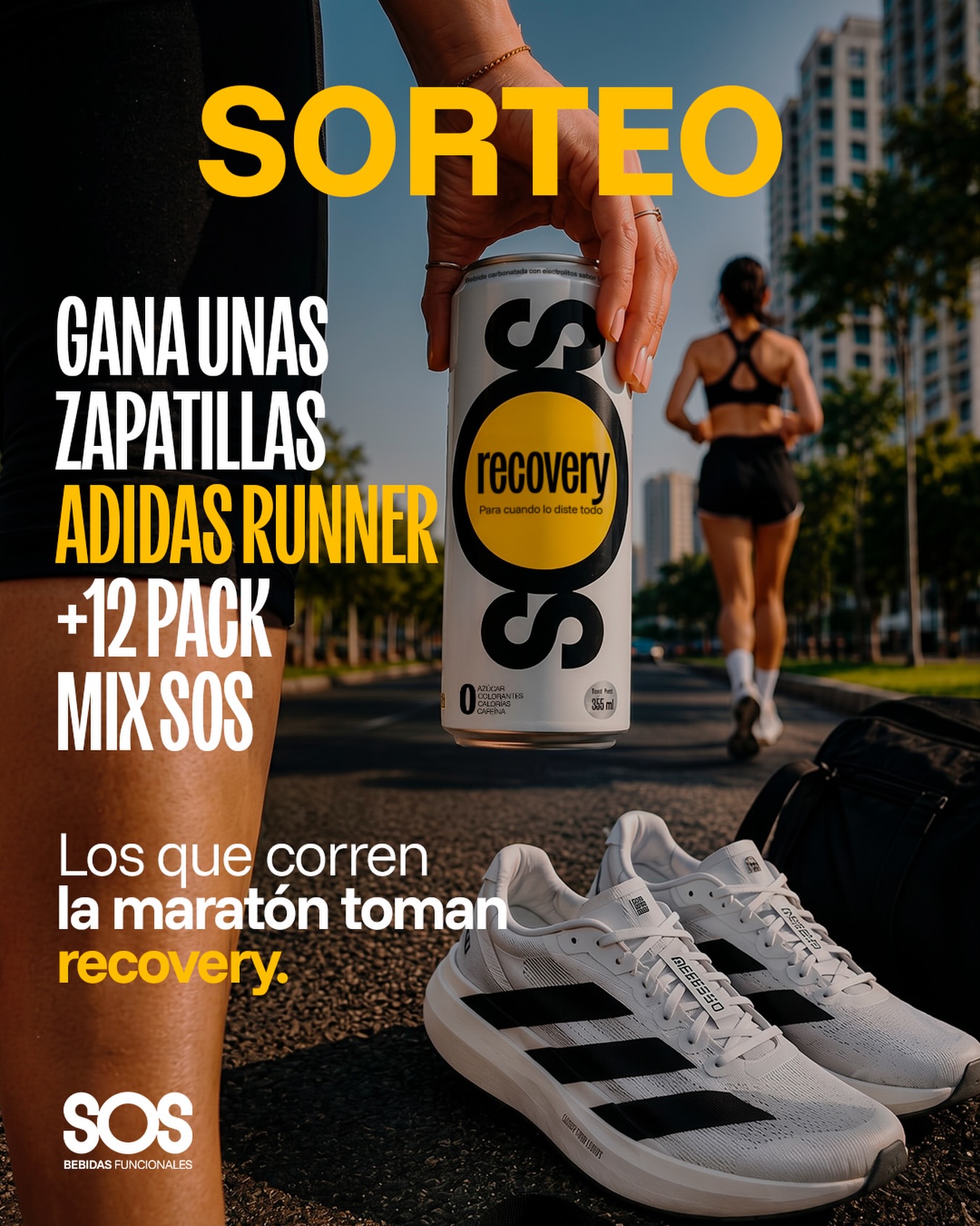 Imagen de 🚨 SORTEO SOS: LOS QUE CORREN LA MARATÓN TOMAN RECOVERY.