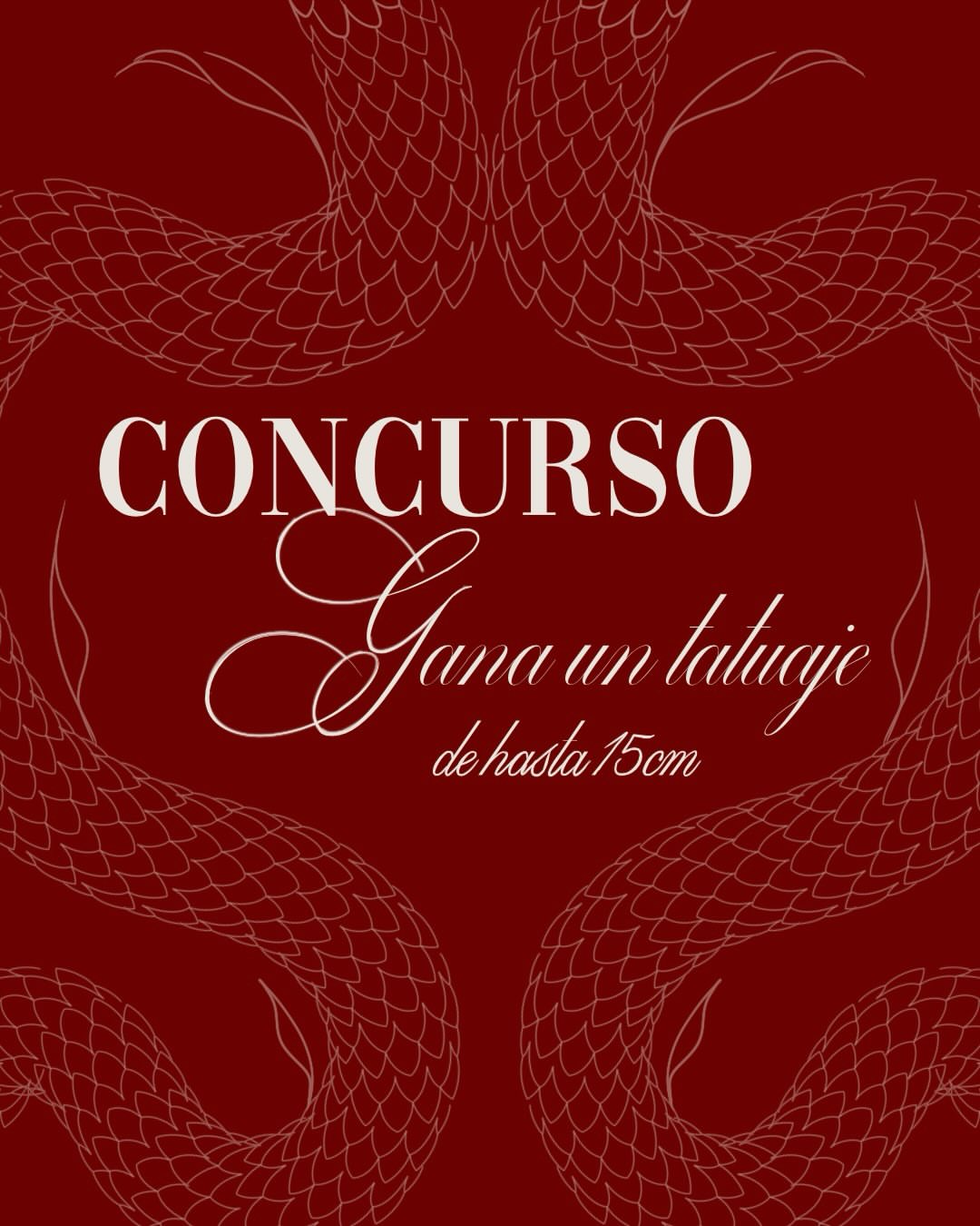 Imagen de ❌CONCURSO ❌
Gana un tatuaje de 15cm, para ganar solo ti