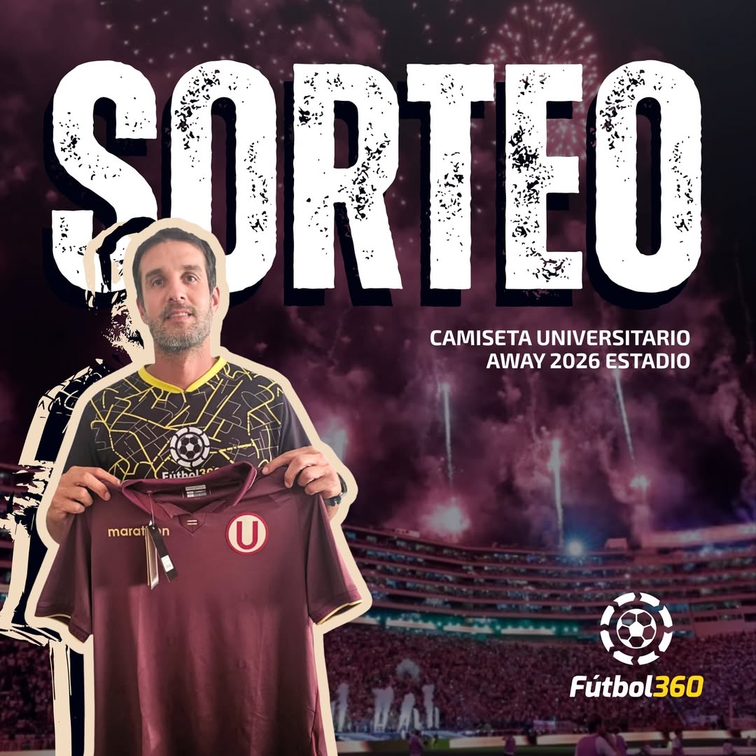Imagen de ¡HINCHA CREMA!
Gánate la camiseta Universitario Away 2026 