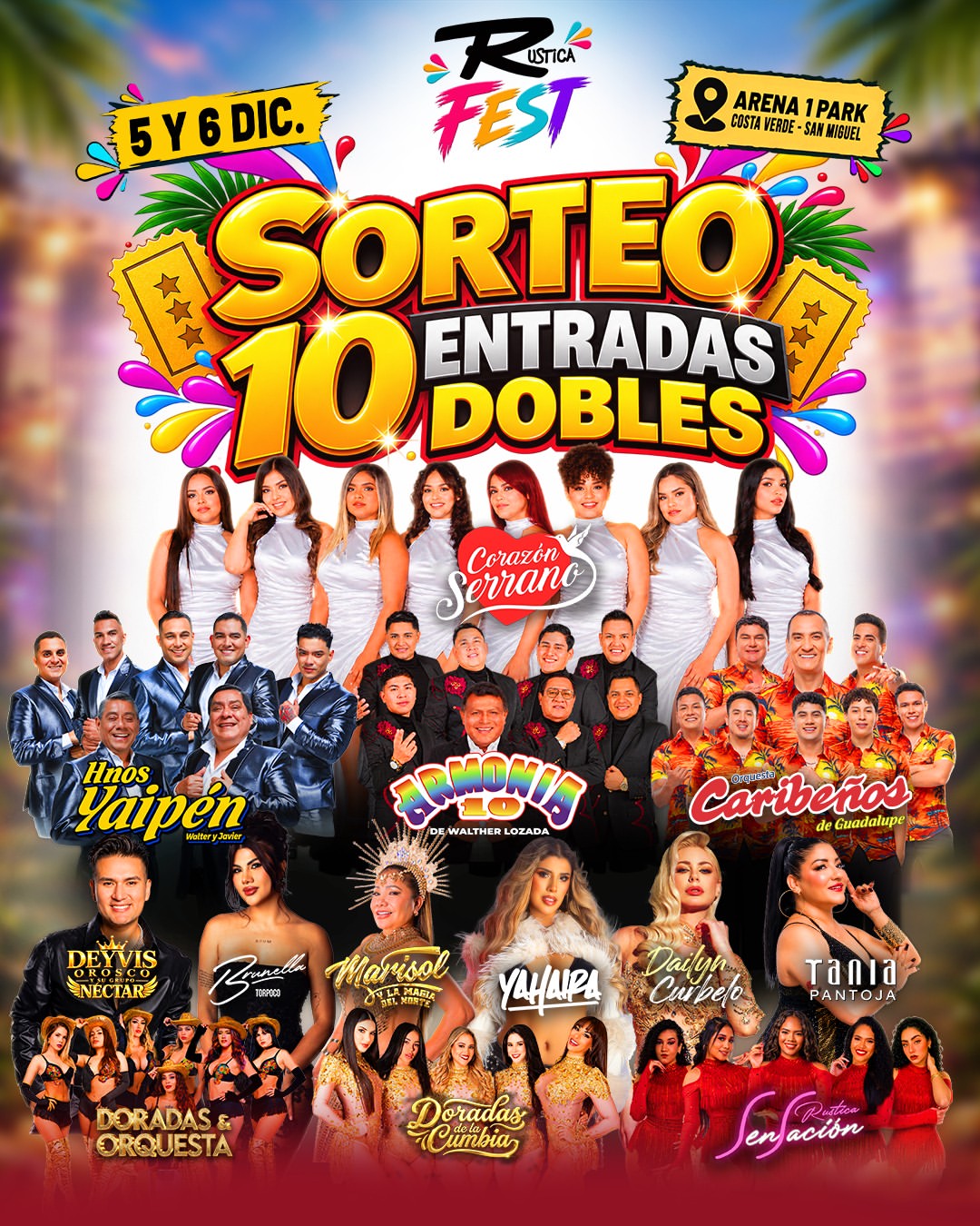 Imagen de 🎉🎟️ ¡GANA ENTRADAS DOBLES PARA EL RUSTICA FEST! ðŸ”