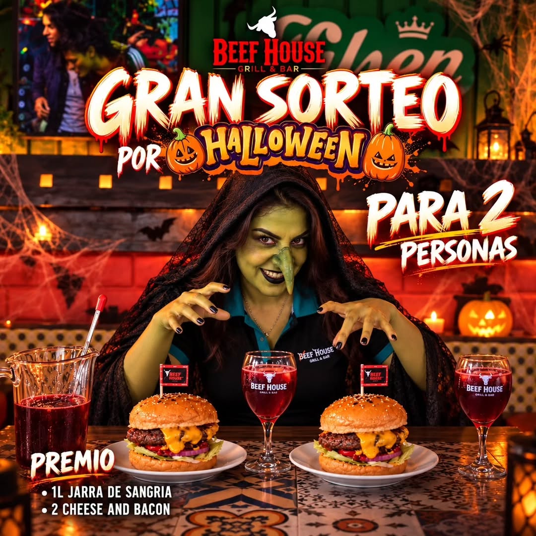Imagen de 🎃🍔 ¡EL HALLOWEEN SE VIVE EN BEEF HOUSE! 👻🔥
¡E