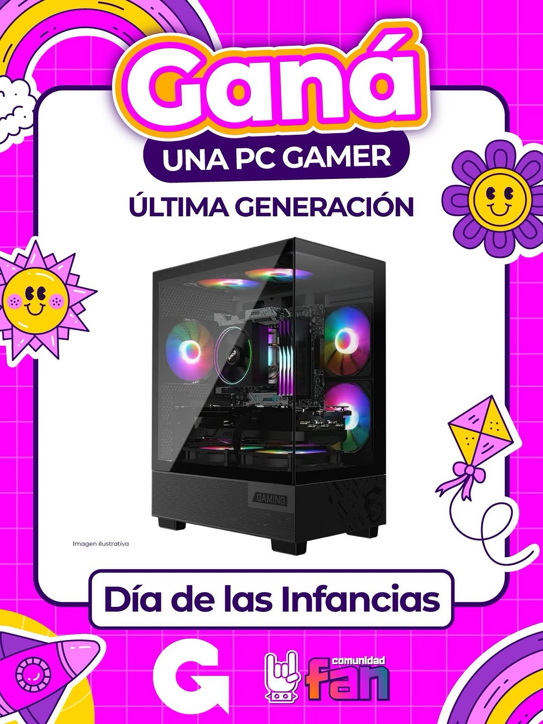 Imagen de ¡Se picó fuerte por el Día de las Infancias! 🎮🔥
Co