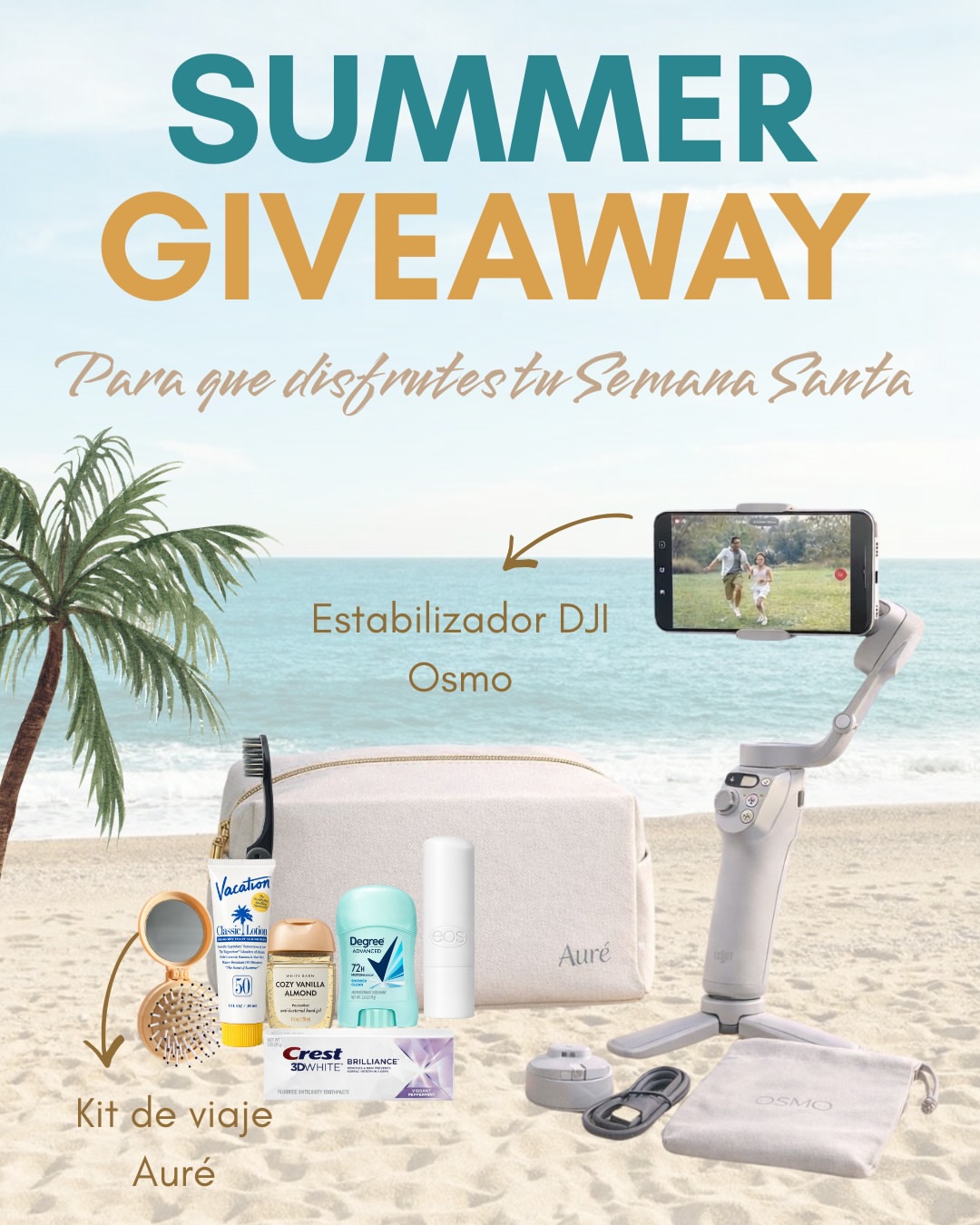 Imagen de ☀️🌊 SUMMER GIVEAWAY 🌊☀️

Esta Semana Santa que