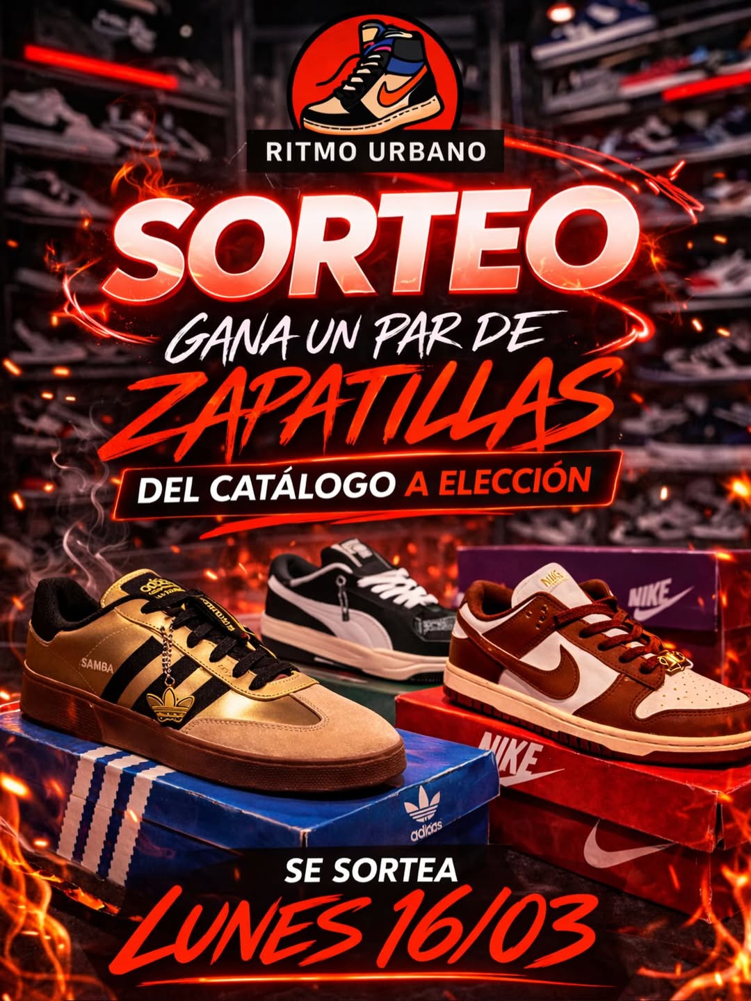 Imagen de 🔥 SORTEO BOMBA EN RITMO URBANO 🔥

Sí, leíste bien…