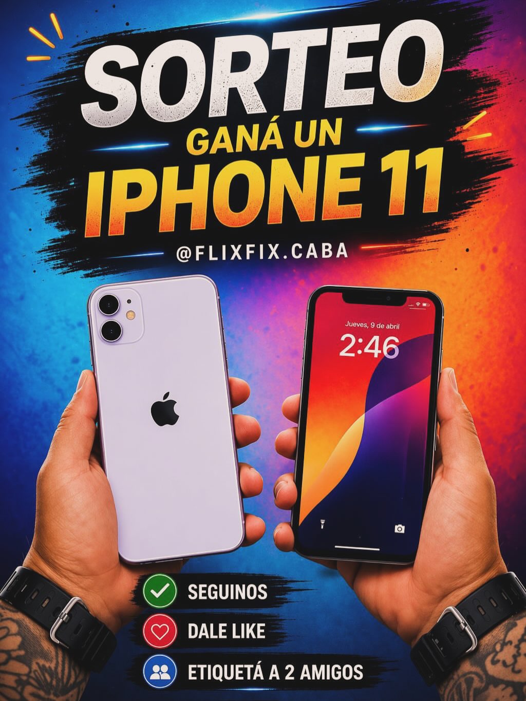 Imagen de 🎉📱 ¡SORTEO IMPERDIBLE! 📱🎉 

¿Querés ganar un 