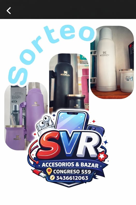 Imagen de 🎁 SVR SORTEA🎁
Para festejar la Apertura de nuestro loc