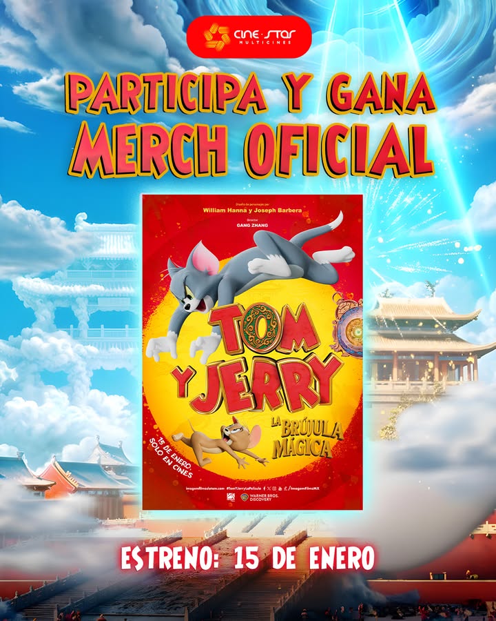 Imagen de 𝗦𝗢𝗥𝗧𝗘𝗢 TOM Y JERRY: LA BRÚJULA MÁGICA