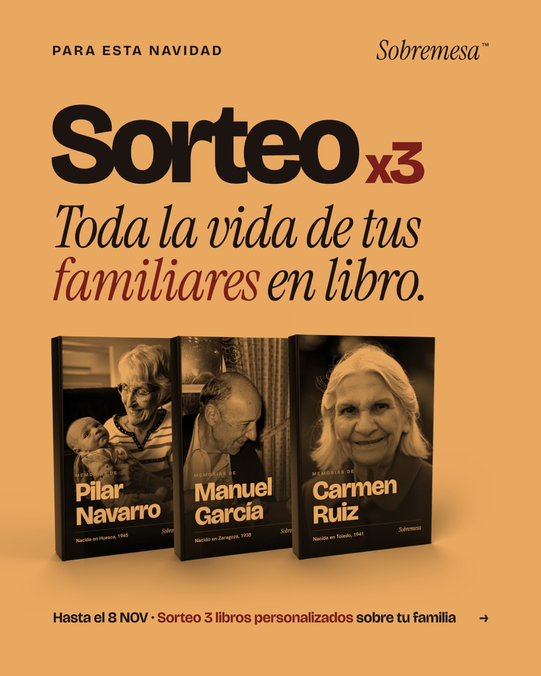 Imagen de 🧡 Sorteamos 3 libros creados especialmente sobre y para t