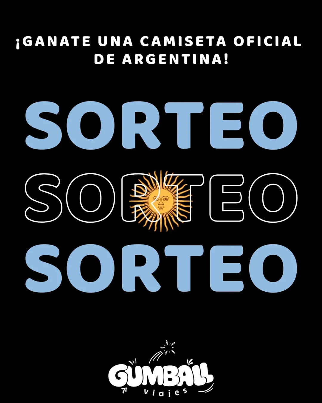 Imagen de ✨ ¡SORTEO GUMBALL! 💙🤍
¿Querés ganarte UNA CAMISET