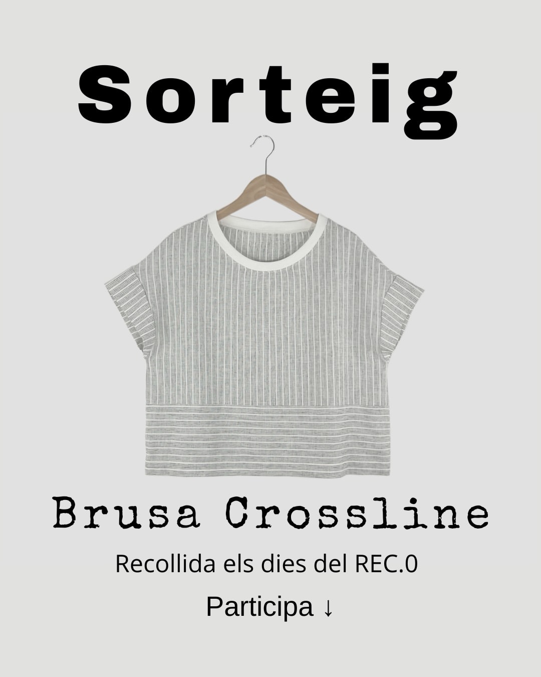 Imagen de ✨ SORTEIG — Brusa Crossline ✨

Quina millor manera de 
