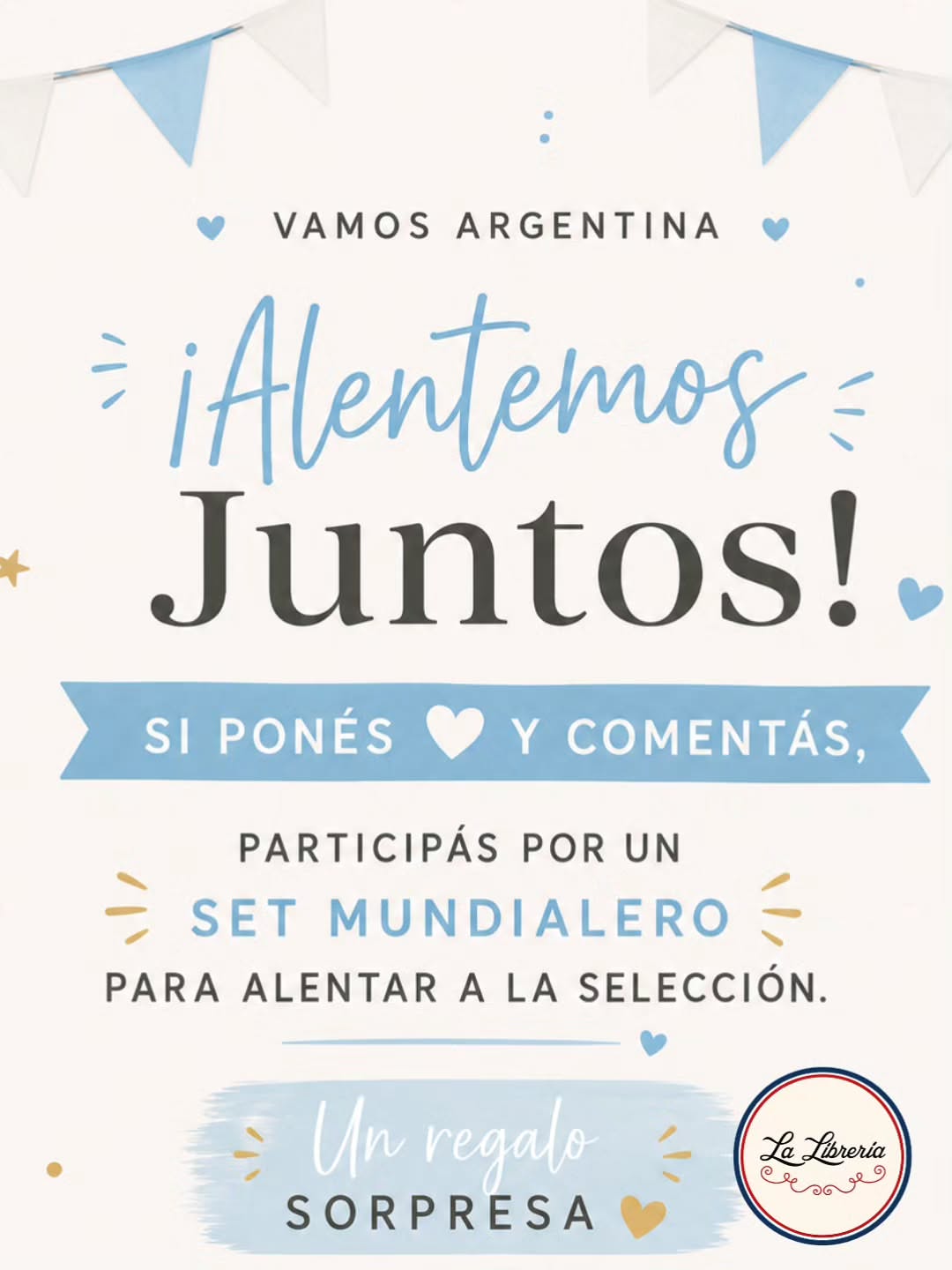 Imagen de 🇦🇷⚽ ¡Se vive el clima de selección y en La Librer