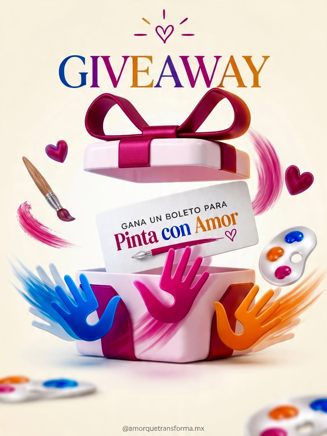 Imagen de ✨ ¡GIVEAWAY! 🎨✨

En Amor que Transforma queremos com