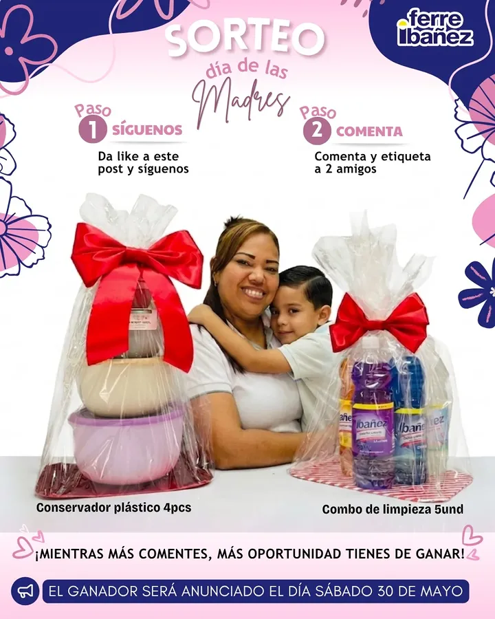 Imagen de ¡SORTEO ESPECIAL: DÍA DE LAS MADRES! 🌸✨
En Ferre Iba