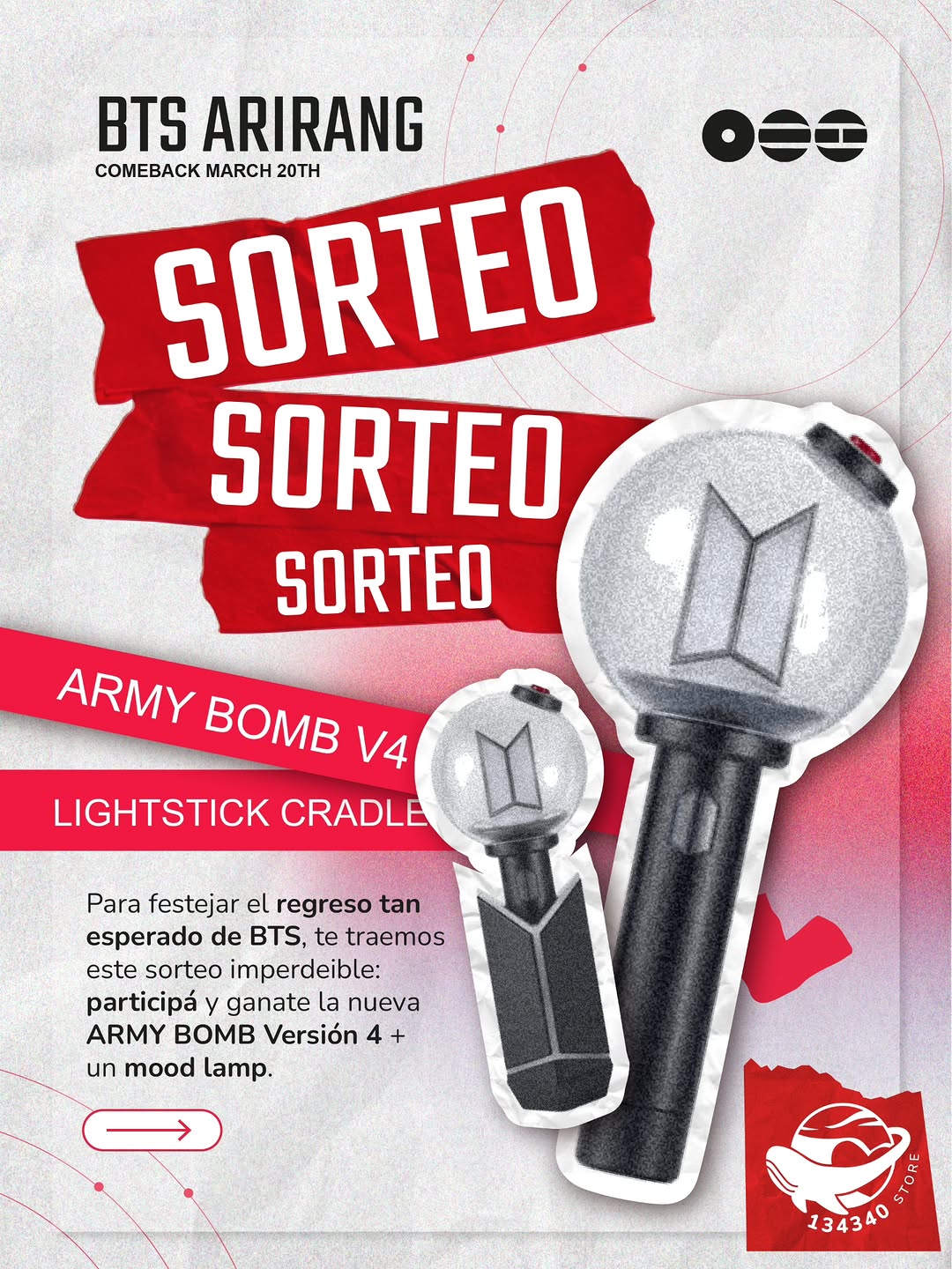 Imagen de ARMYYYYYYYYY mira lo que te traemos. SI UN SORTEO 🤭

Por 