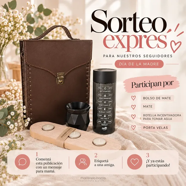 Imagen de 🎀 ¡SORTEO EXPRÉS POR EL DÍA DE LA MADRE! 🎀
Porque