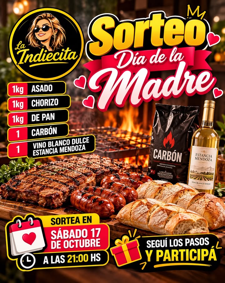 Imagen de 🎉💐 ¡SORTEO DÍA DE LA MADRE EN LA INDIECITA! 💛🖤