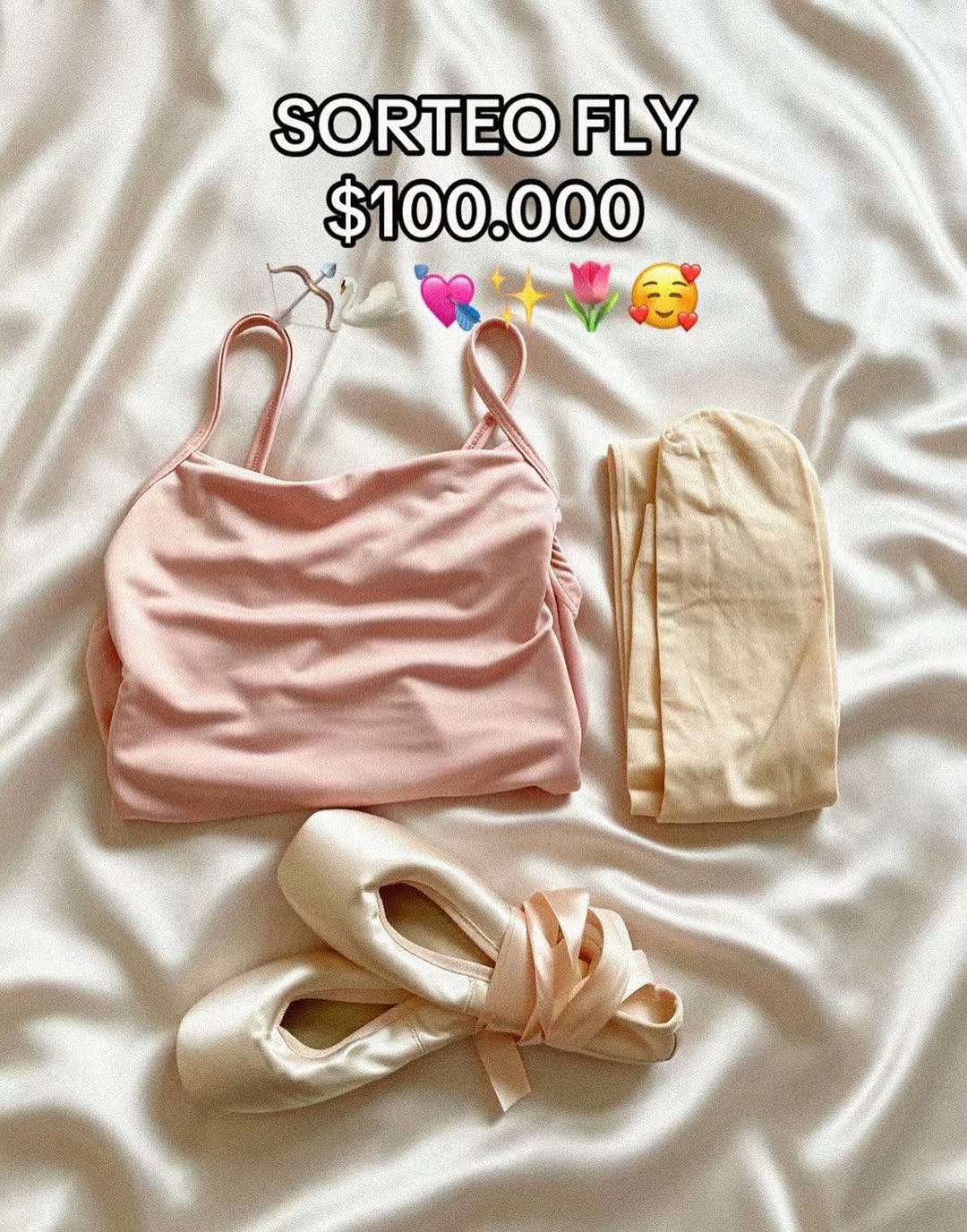 Imagen de SORTEO PARA BAILAR DE FELICIDAD 🦢

$100.000 en ropa Fly, 