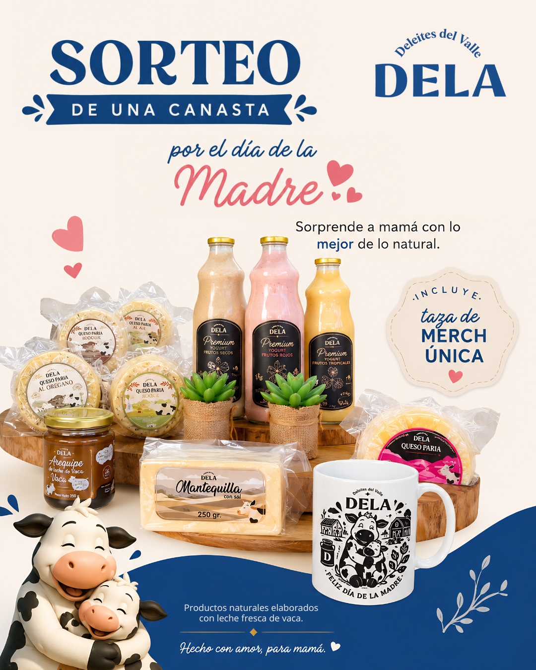 Imagen de 💙✨ ¡SORTEO DEL DÍA DE LA MADRE DELA! ✨💙
Porque