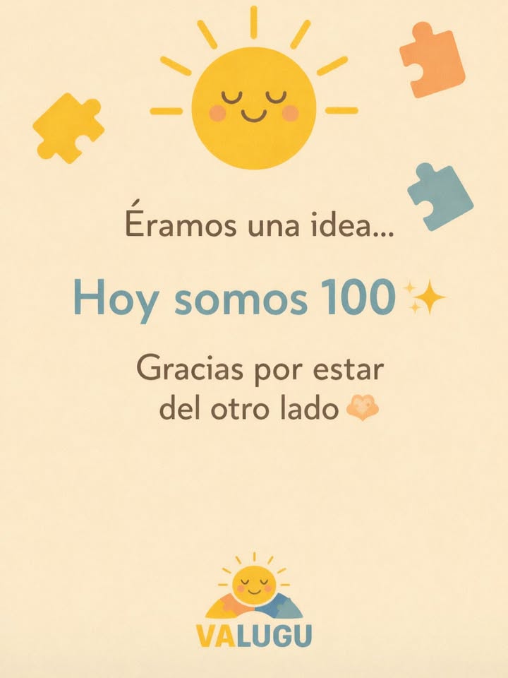 Imagen de SORTEO VALUGU 🧩☀️
Para agradecer que ya somos 100, so