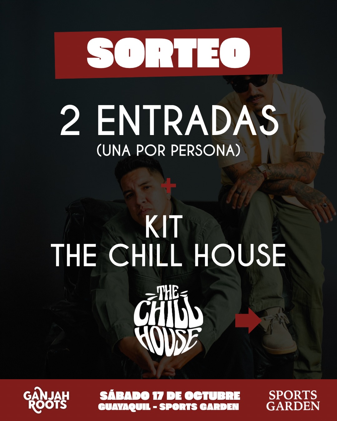 Imagen de Participa por 2 entradas (una por persona) y kits increíble