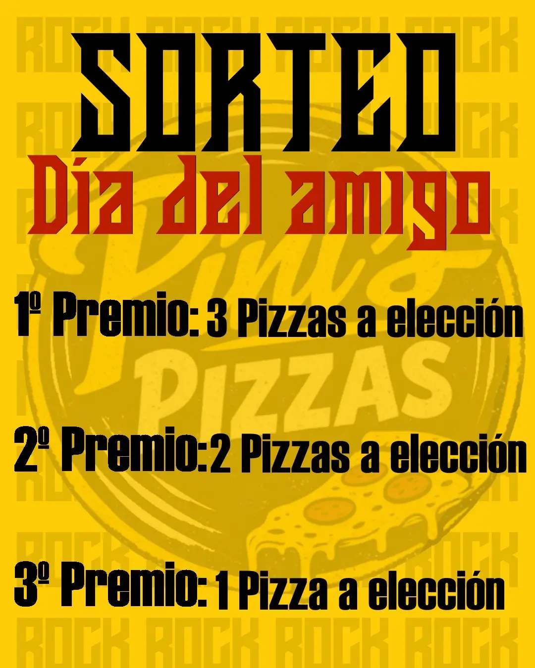 Imagen de 🍕 ¡Sorteo DÍA DEL AMIGO! 🍕
¡Queremos agradecerles