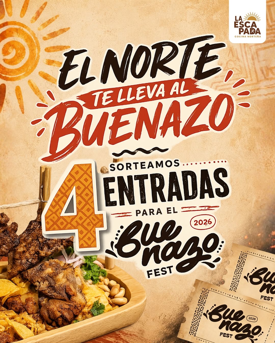 Imagen de ¡SORTEO DE 4 ENTRADAS PARA EL BUENAZO FEST! 🥳✨
¿Quie