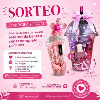 Imagen de SORTEO INAUGURACIÓN 🎀
¡Celebramos el comienzo de este n