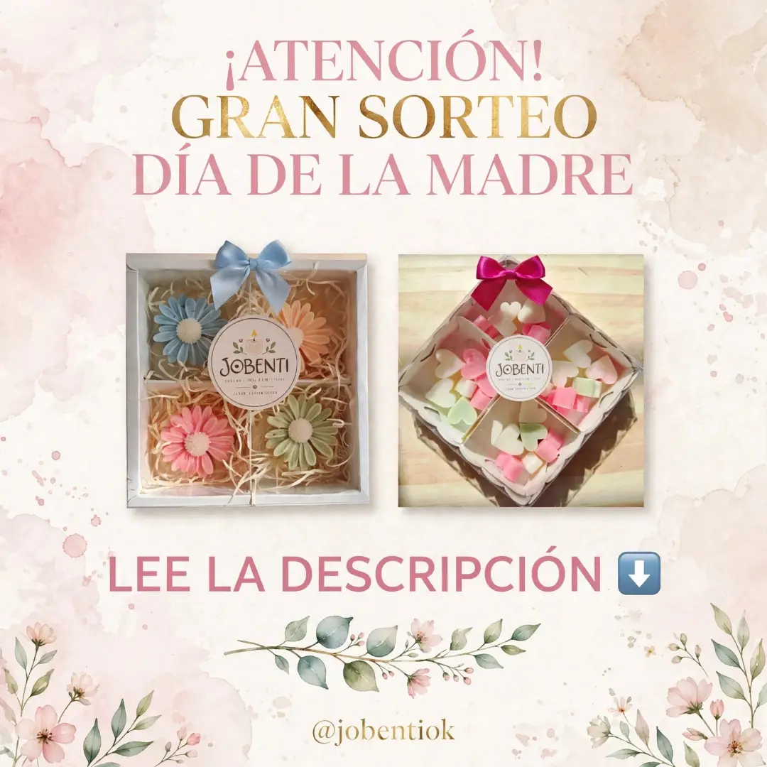 Imagen de ¡ATENCIÓN! GRAN SORTEO DÍA DE LA MADRE 🌸
En @jobenti