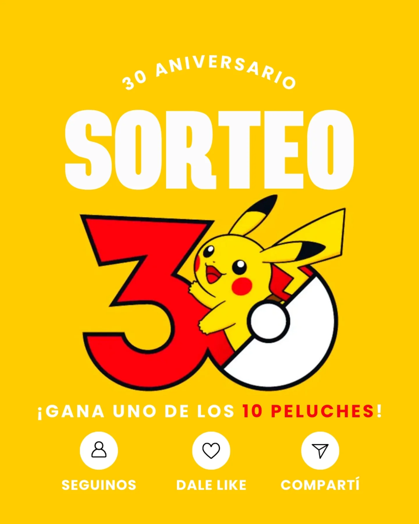 Imagen de 𝗦𝗼𝗿𝘁𝗲𝗼 𝟯𝟬 𝗮𝗻𝗶𝘃𝗲𝗿�