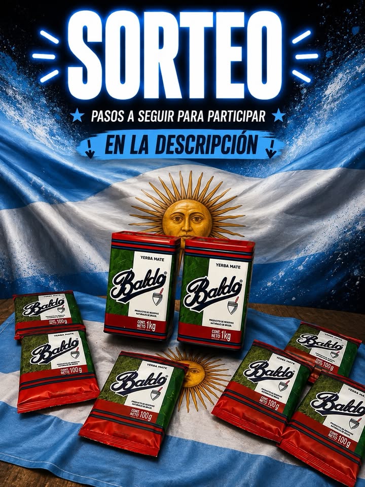 Imagen de 🎁 SORTEO BALDO — PAQUETE 1K BALDO 🇦🇷🧉
Me di c