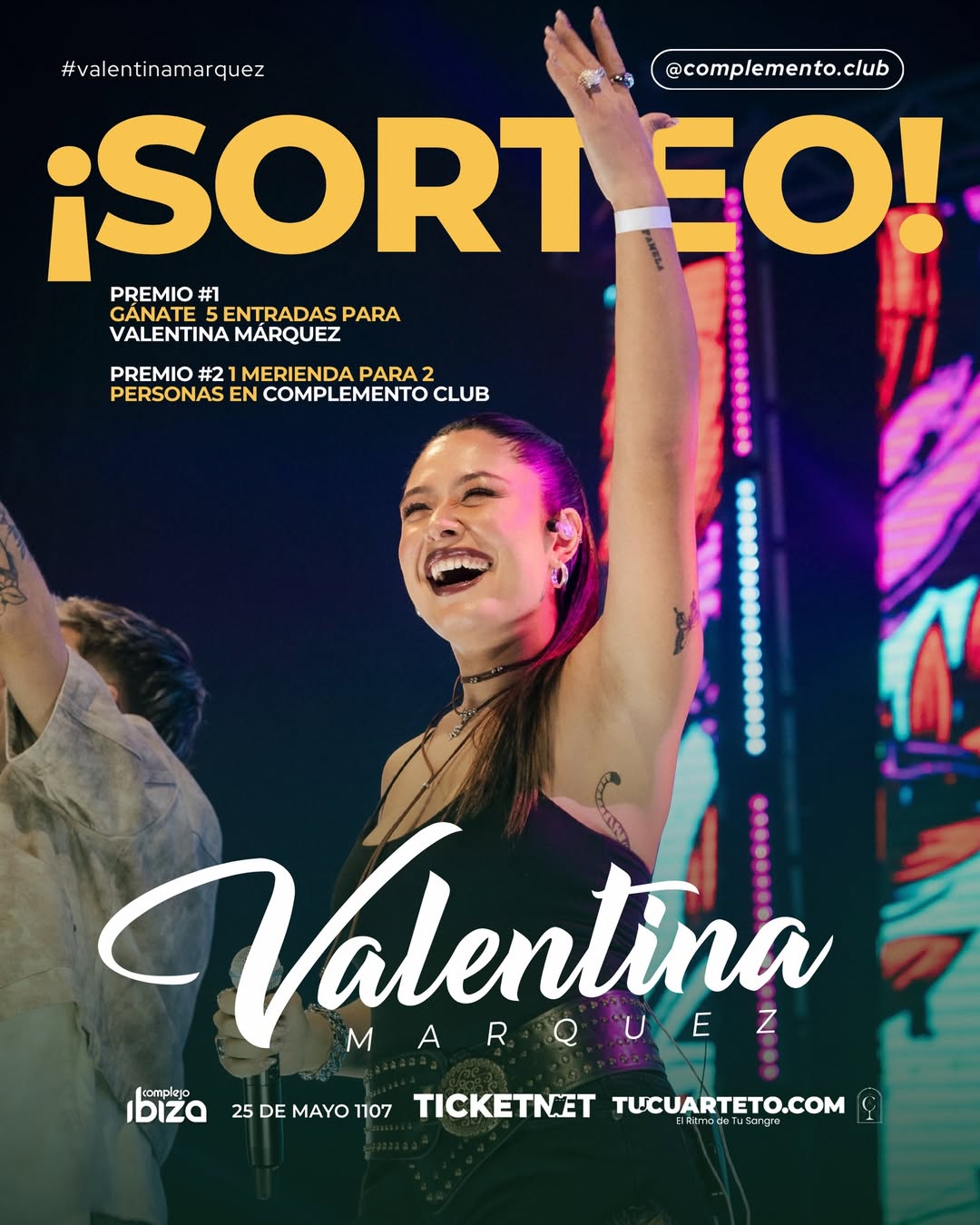 Imagen de Complemento Club  el plan para todo los gustos:

🎟 1° PR