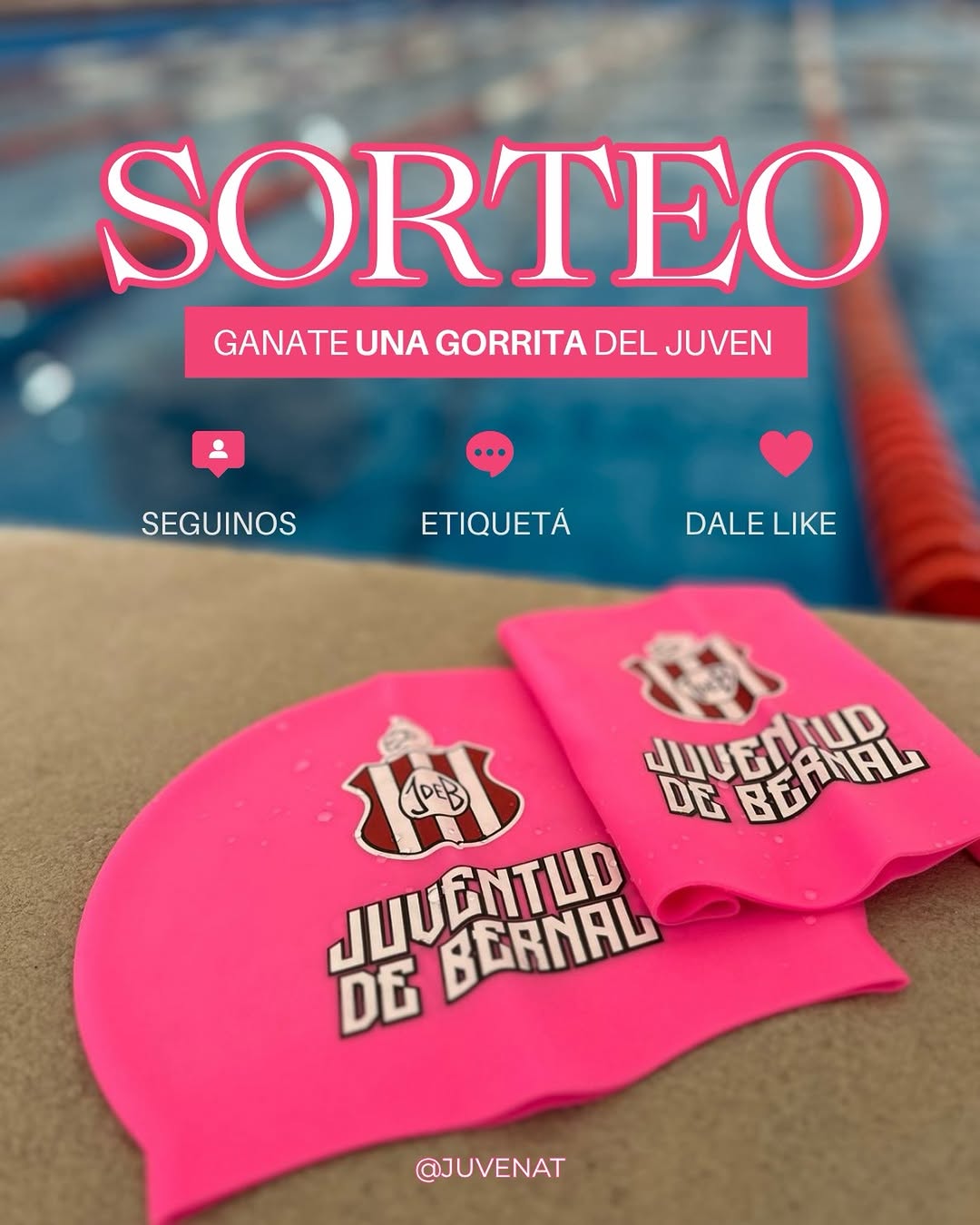 Imagen de 🎉 SORTEO 🎉 

¿Querés ganarte una gorrita de JUVEN? �